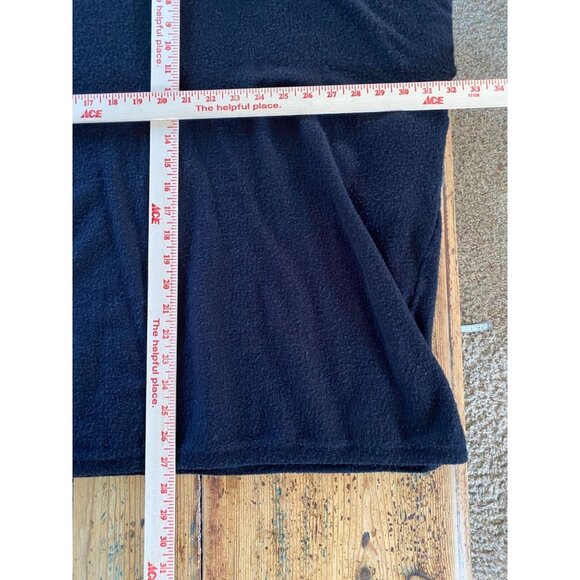 Joseph A. Womens Black Turtleneck Sweater L Rayon Blend Oversized Lightweight - Picture 7 of 7